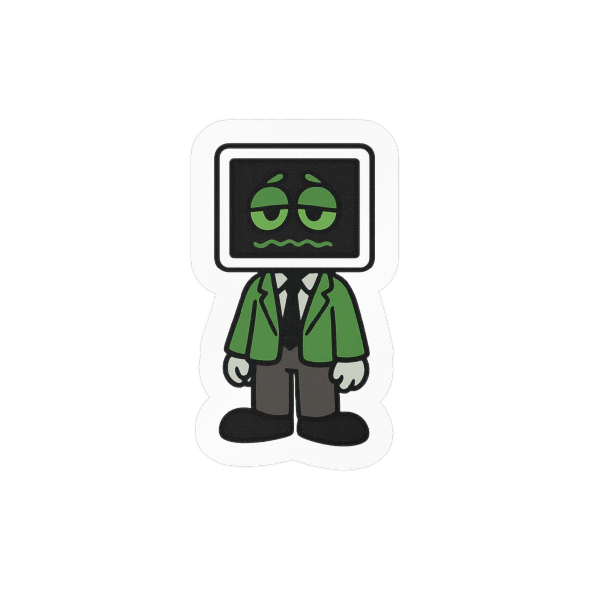 Whimsical Shuffler Sticker | Cute Vinyl Decal - Official Stickers merchandise