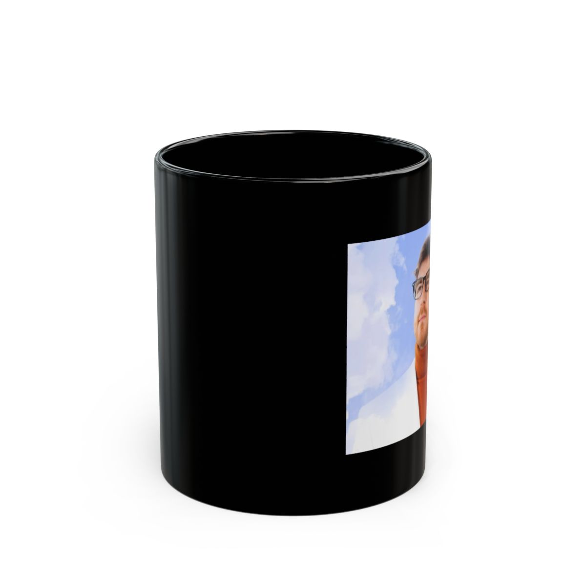 DougDoug Black Mug - alternate angle 1, merchandise