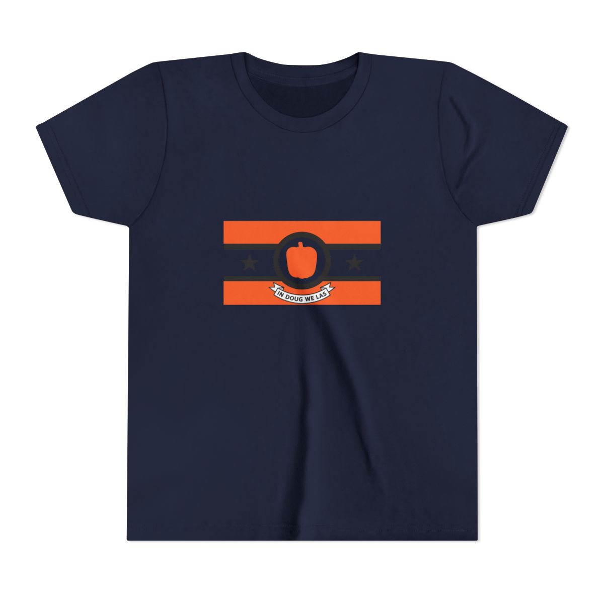 DougDoug Chaotic Twitch Streamer Kids T Shirt - alternate angle 2, merchandise