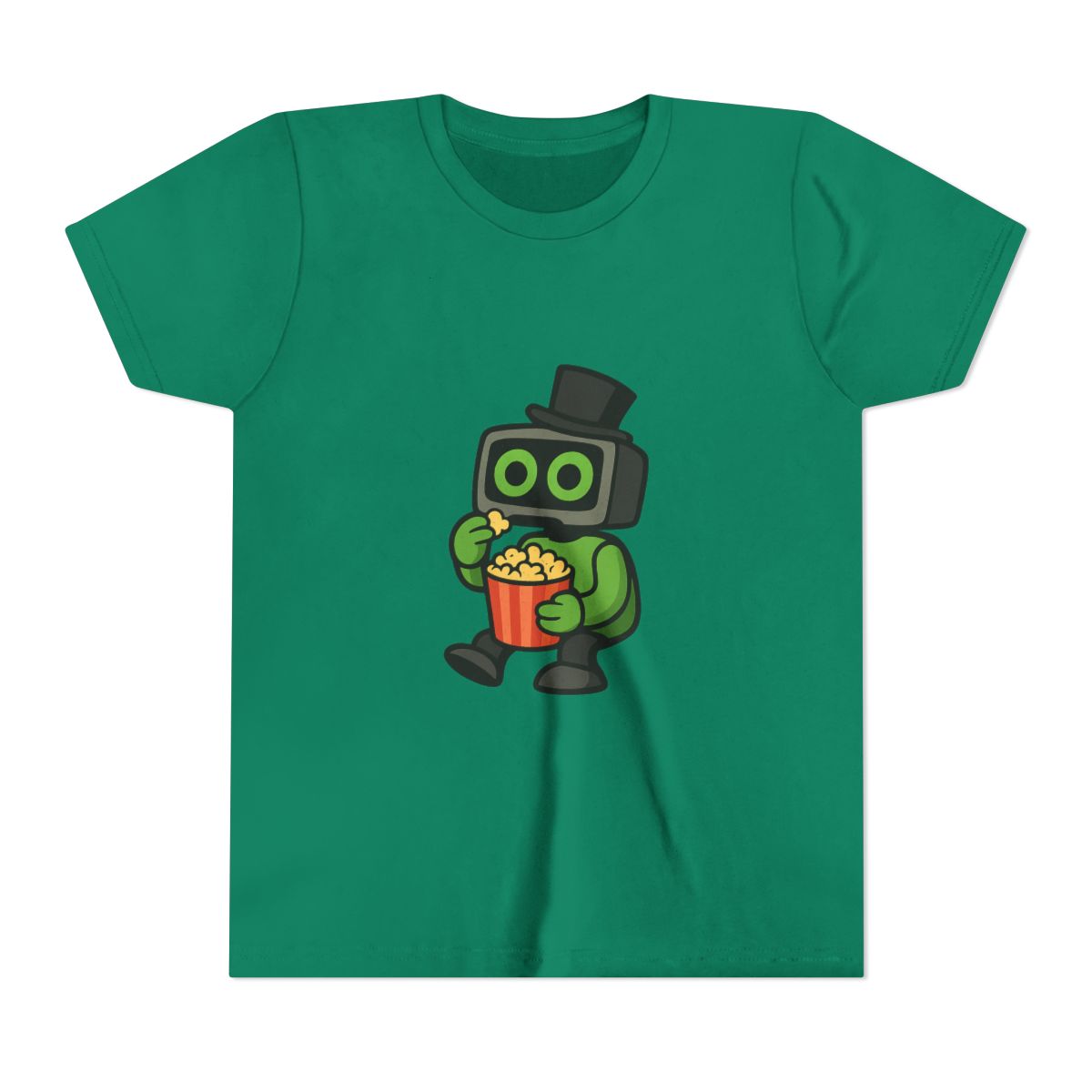 Tiny Shuffler Whimsical Character Kids T-Shirt - alternate angle 2, merchandise