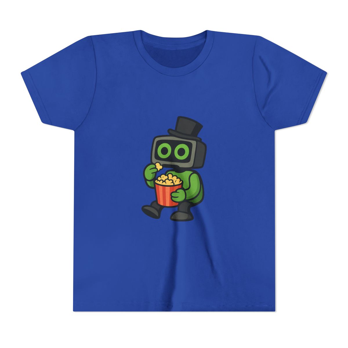 Tiny Shuffler Whimsical Character Kids T-Shirt - alternate angle 3, merchandise